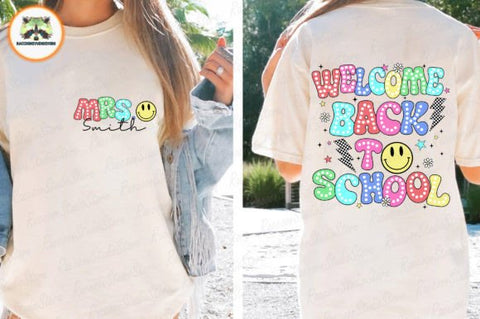 Welcome Back to school Custom Teacher