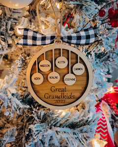 Personalized Family Ornament