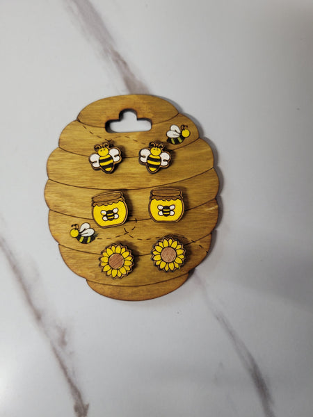 Honey Bee Earring