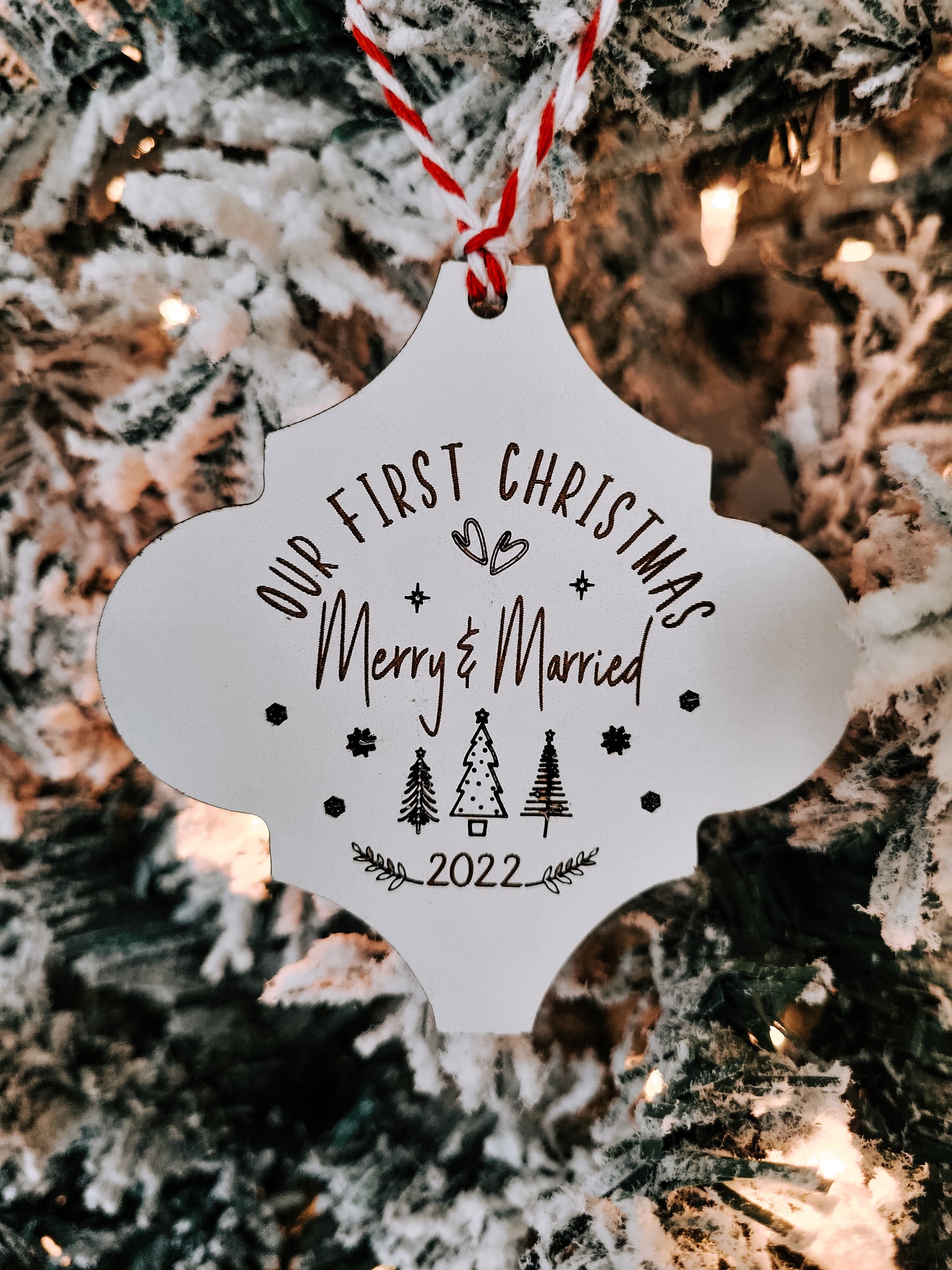 First Christmas Married