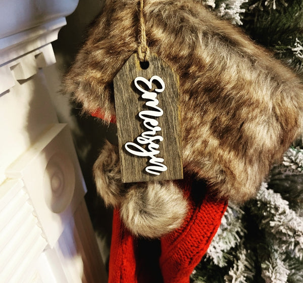 Personalized Stocking Tag