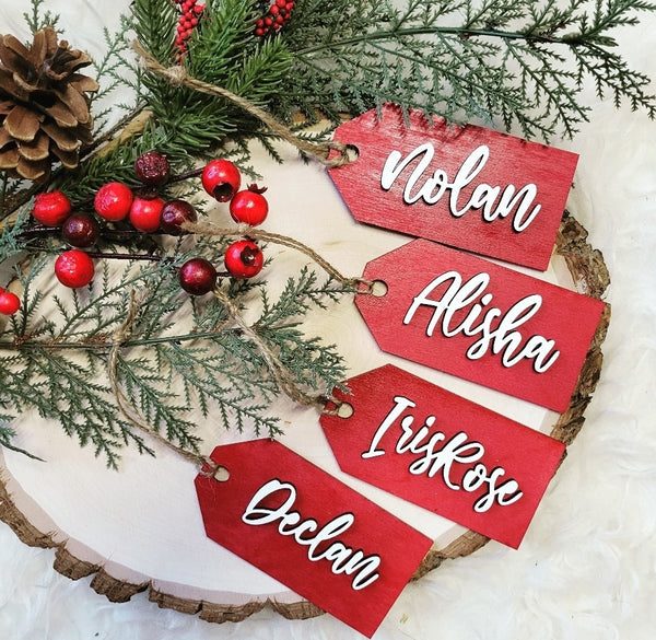 Personalized Stocking Tag