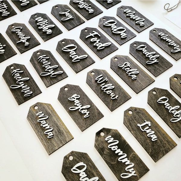 Personalized Stocking Tag