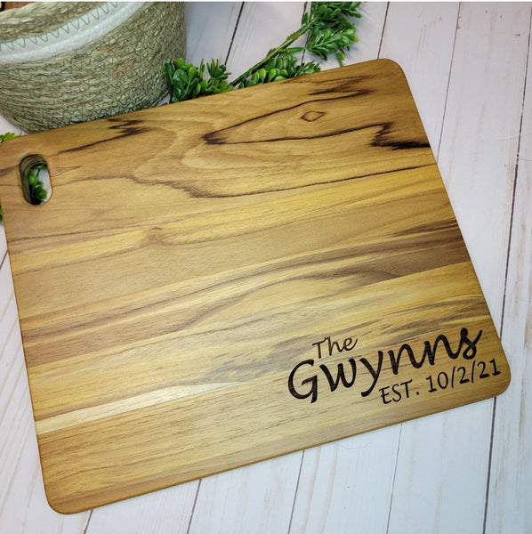 Custom Cutting Board