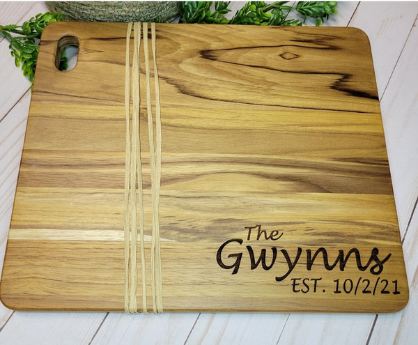 Custom Cutting Board